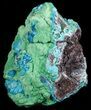 Botryoidal Malachite & Blue Chrysocolla - Congo #54995-3